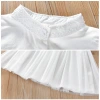 Niña vestido blanco verano 2022 bebé falda niño niño algodón lino verano mujer bebé vestido princesa Specification image